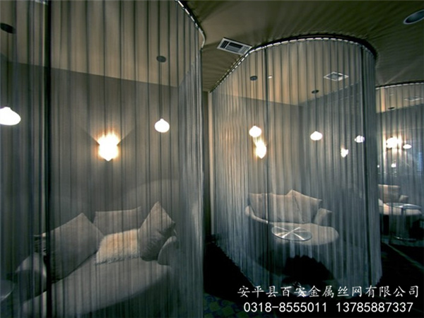 金屬網(wǎng)簾_金屬隔斷