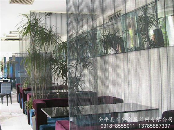 金屬網簾_彈簧網