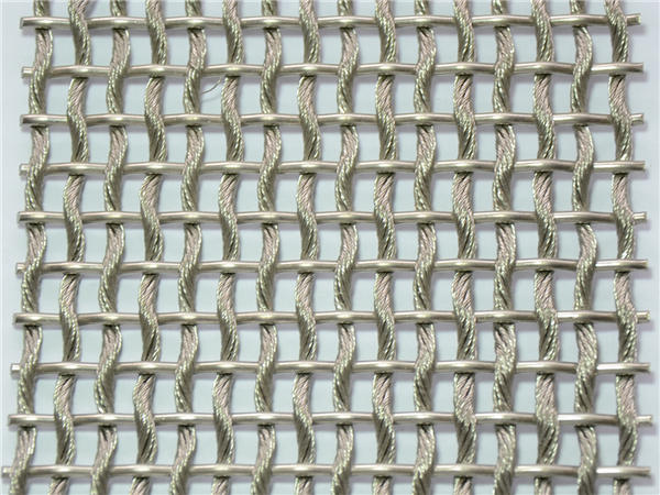 屏風幕墻隔斷裝飾不銹鋼絲網(wǎng)