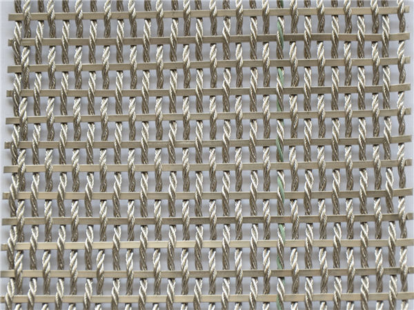 半圓絲金屬裝飾不銹鋼絲網(wǎng)